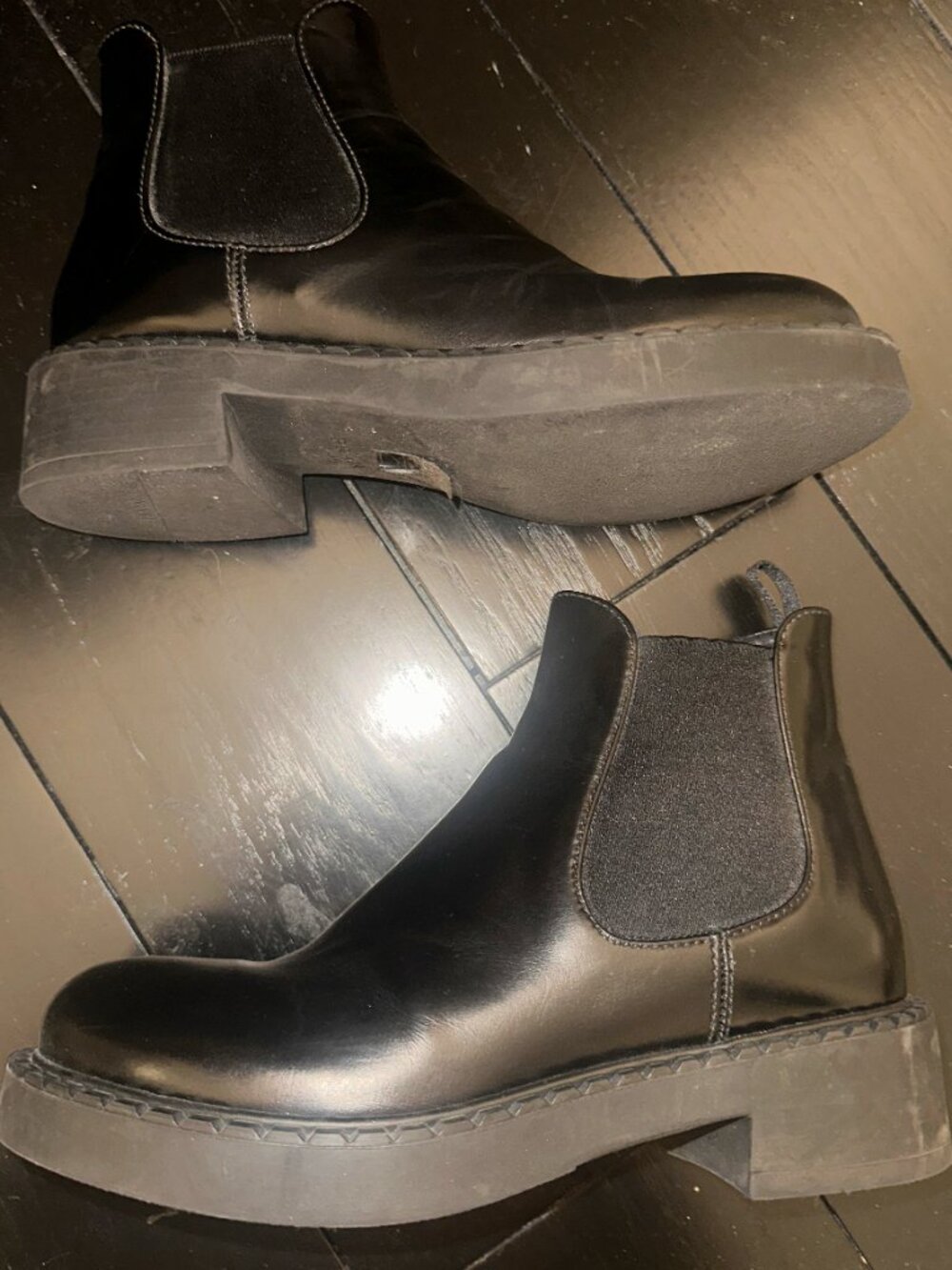 Prada Chelsea Boots Leather Size 6